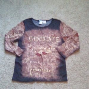 Take Two Crew Boho Neck Casual Women Blouse y2kTwo Tops for the same price